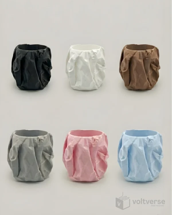 Crumbled Indoor Plant Pot | Unique & Aesthetic Home Decor