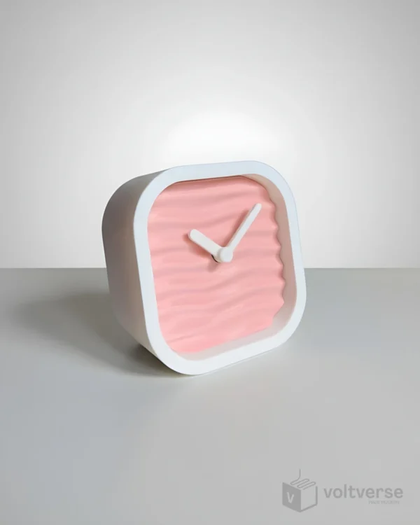 Flow Desk Clock | Minimal & Aesthetic Home Timepiece