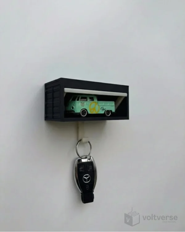 Garage Key Holder | Minimal & Aesthetic Wall Organizer