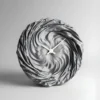 Twisted Cloth Wall Clock | Minimal & Aesthetic Home Timepiece