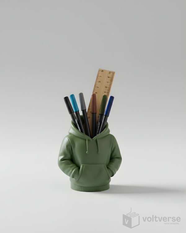 Hoodie Pen Holder | Playful & Aesthetic Desk Organizer