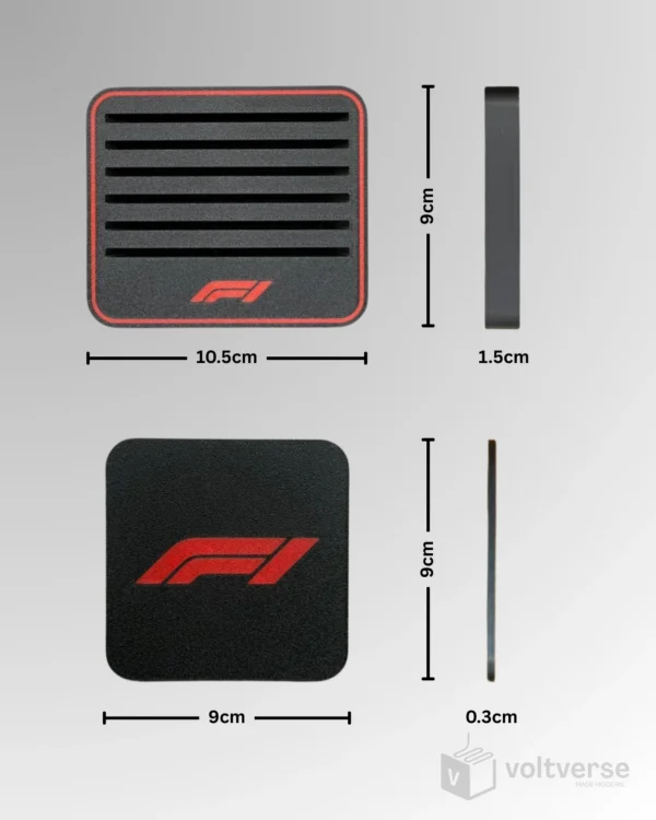 F1 Track Coasters | Desktop Race Map Coaster Set of 6