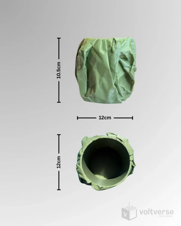 Crumbled Indoor Plant Pot | Unique & Aesthetic Home Decor