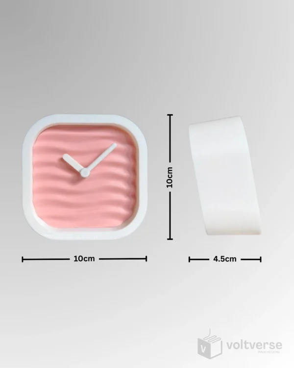 Flow Desk Clock | Minimal & Aesthetic Home Timepiece