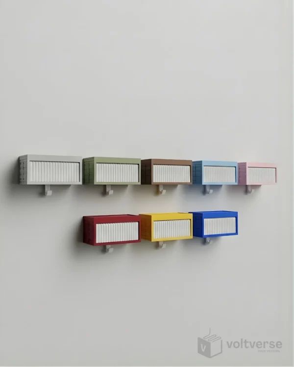 Garage Key Holder | Minimal & Aesthetic Wall Organizer