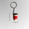 Coffee Cup Keychain | Minimal Lifestyle Accessory