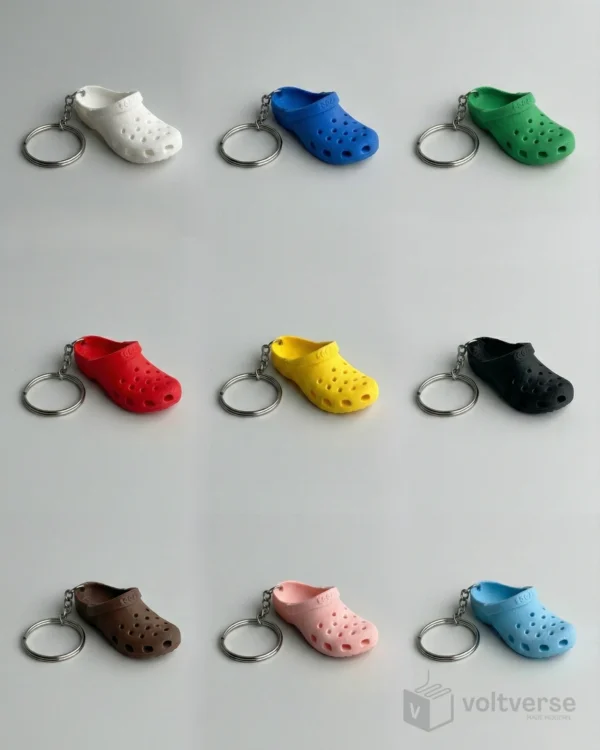 Crocs Keychain | Minimal Footwear Accessory