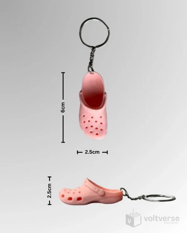 Crocs Keychain | Minimal Footwear Accessory