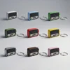 Retro Radio Keychain | Minimal Vintage Accessory