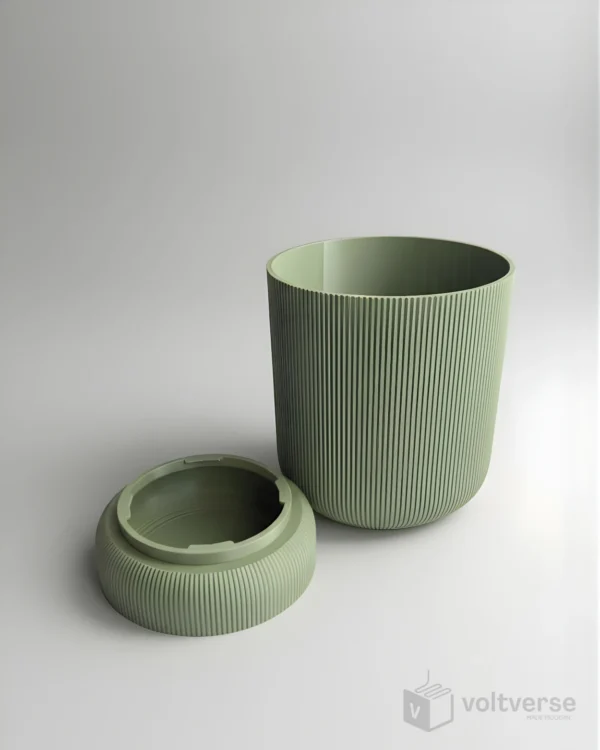 Ribbed Plant Pot | Minimal & Aesthetic Home Decor