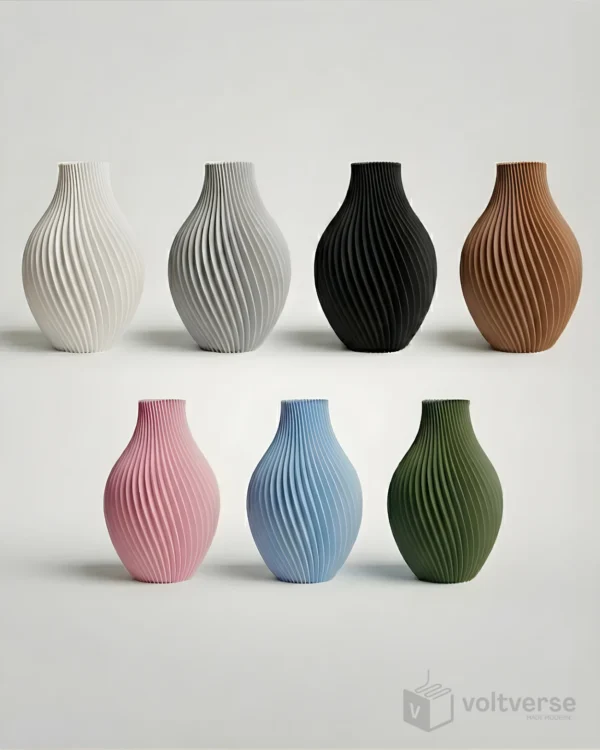 Swirl Vase for Home Decor | Minimal & Aesthetic