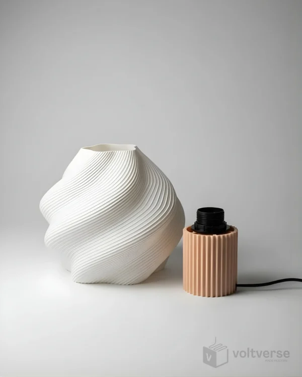 Melo Swirl Table Lamp for Home Decor | Minimal & Aesthetic