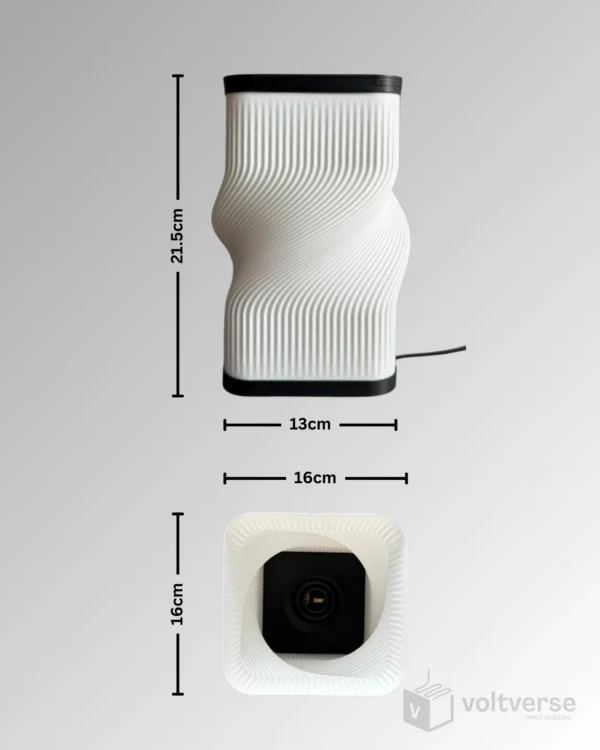 Torsion Table Lamp for Home Decor | Minimal & Aesthetic