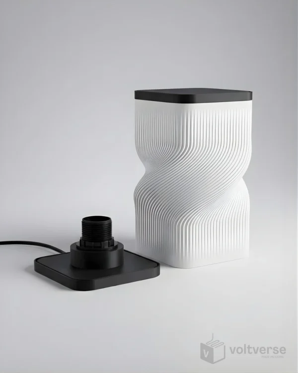 Torsion Table Lamp for Home Decor | Minimal & Aesthetic